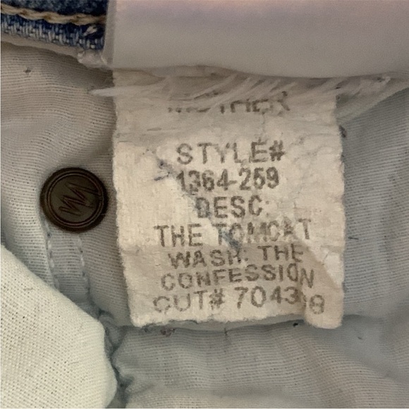 📌 Mother Superior The Tomcat The Confession Jeans - Picture 8 of 9